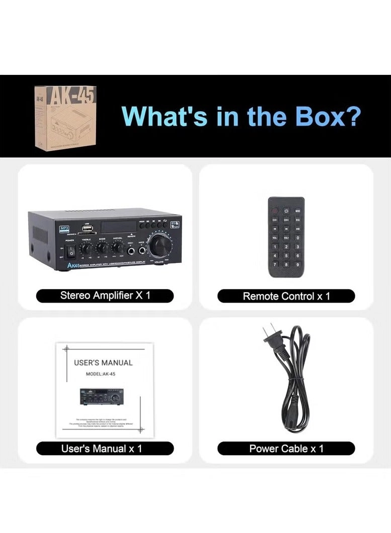 AK45 - Dual Channel 40W+40W