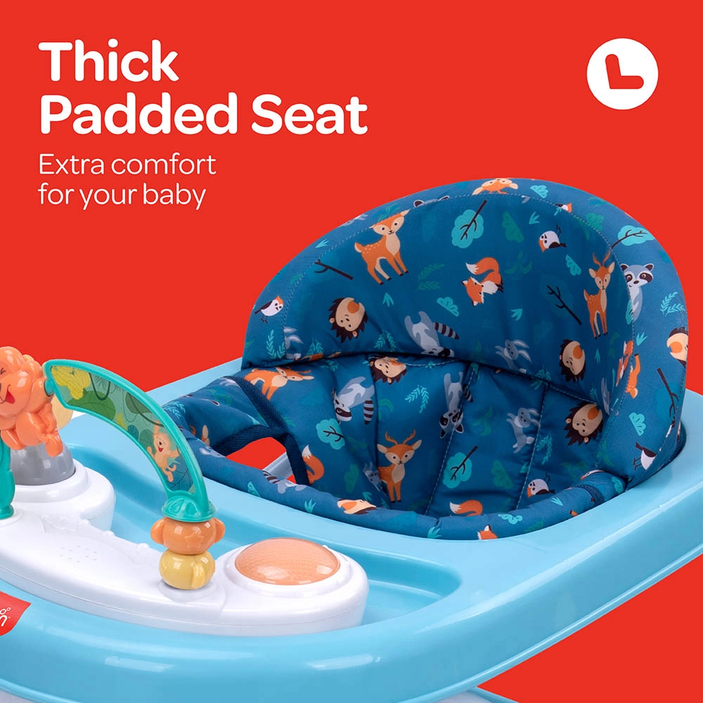 Stride Height Adjustable Walker - With Music