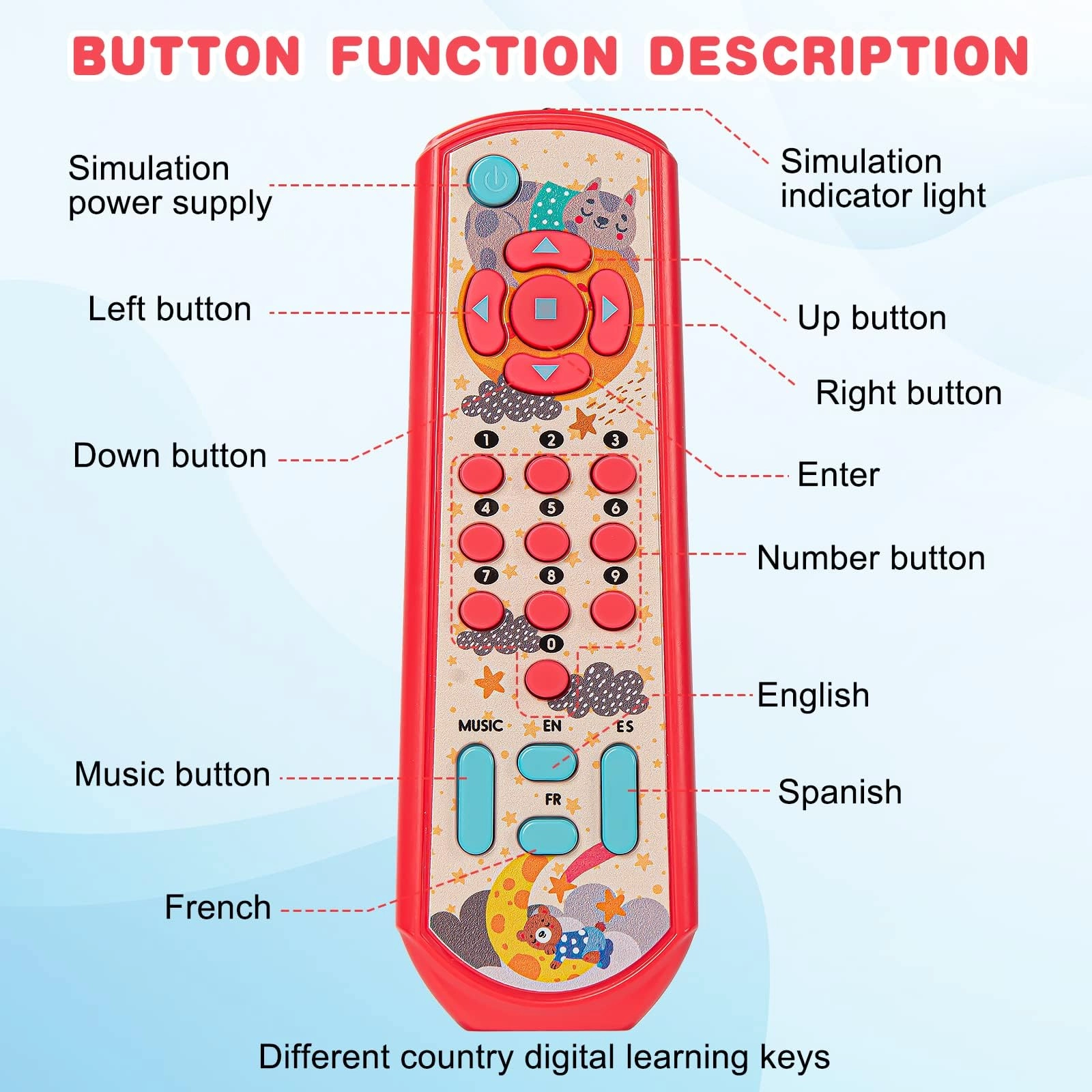 Baby Remote Control - 6 months+