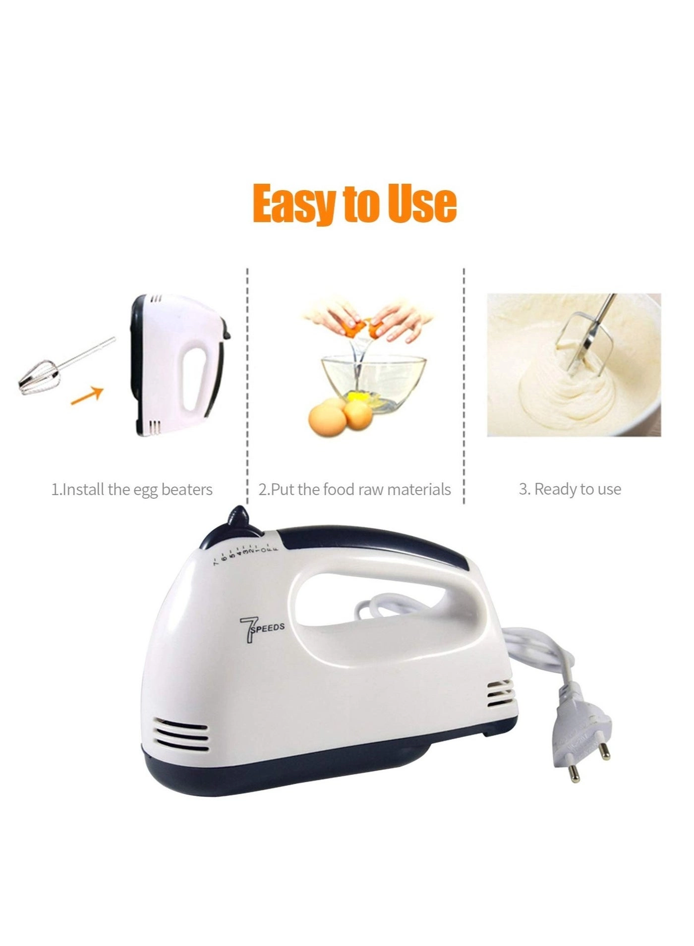 Electric Hand Mixer - 180W