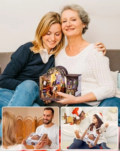 The Magic Study - DIY Miniature House Kit LED Lights