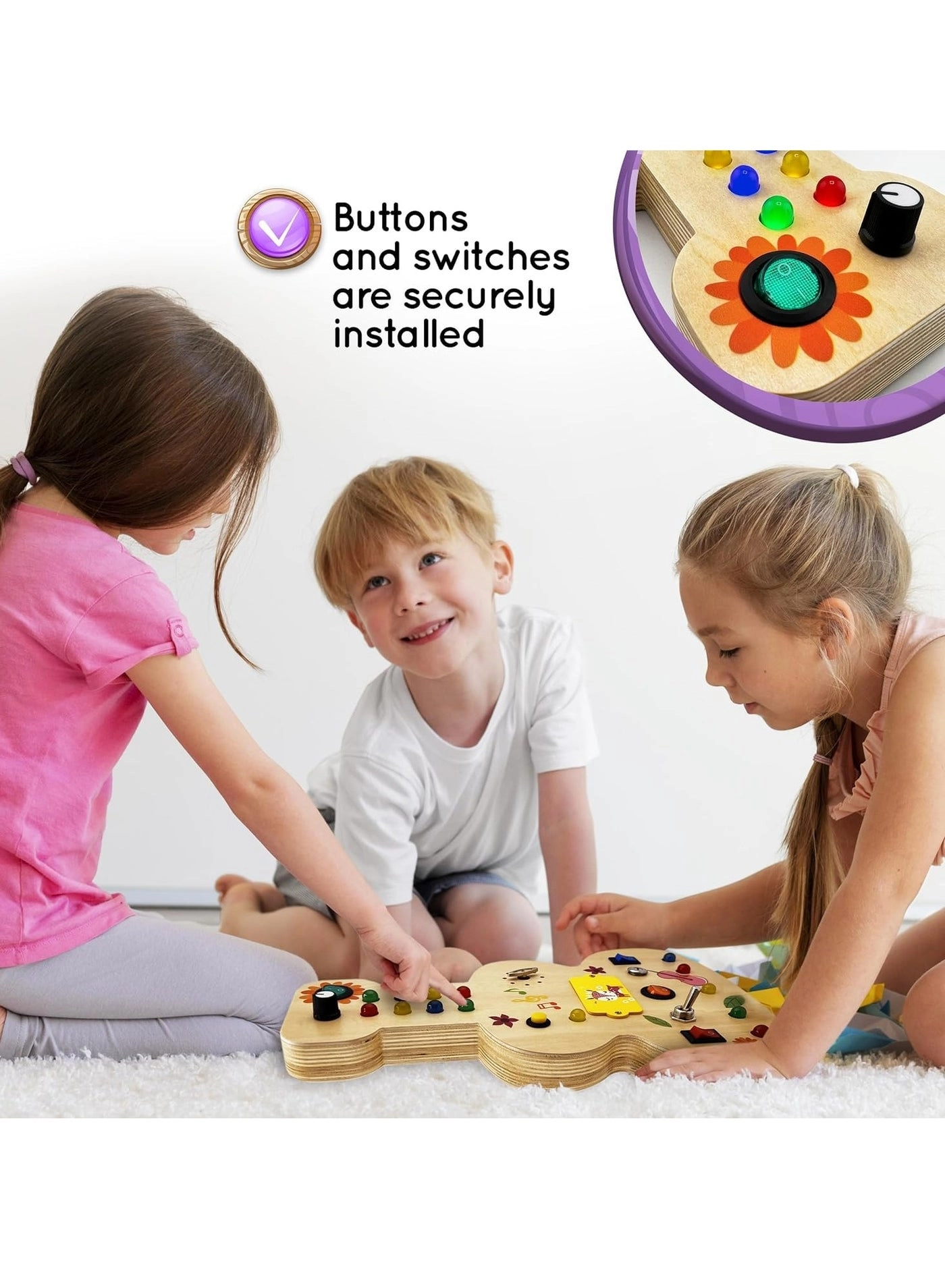 Montessori Busy Board - 3-5