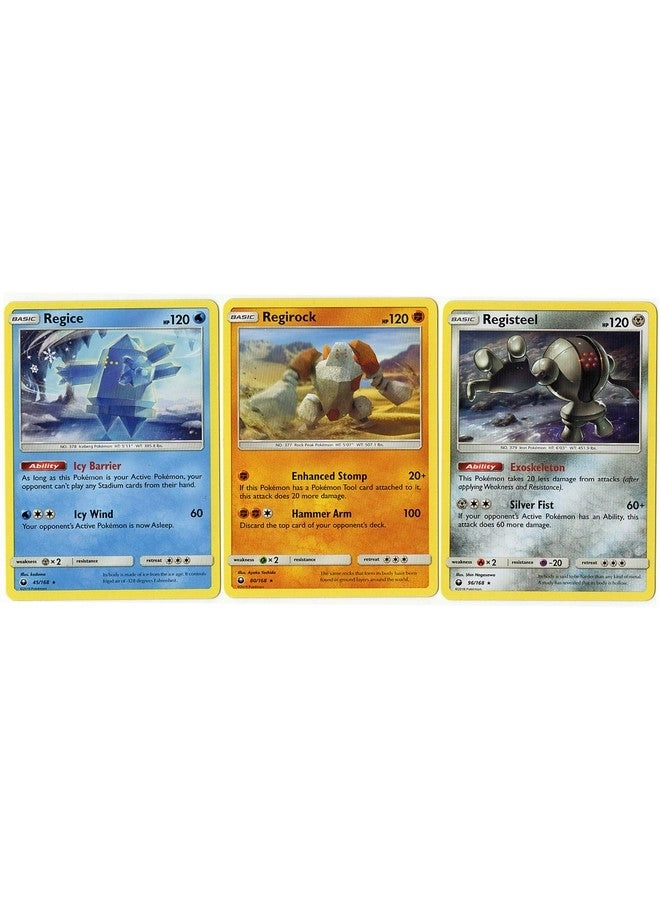 Legendary Set - REGICE REGIROCK REGISTEEL - Celestial Storm 3pcs