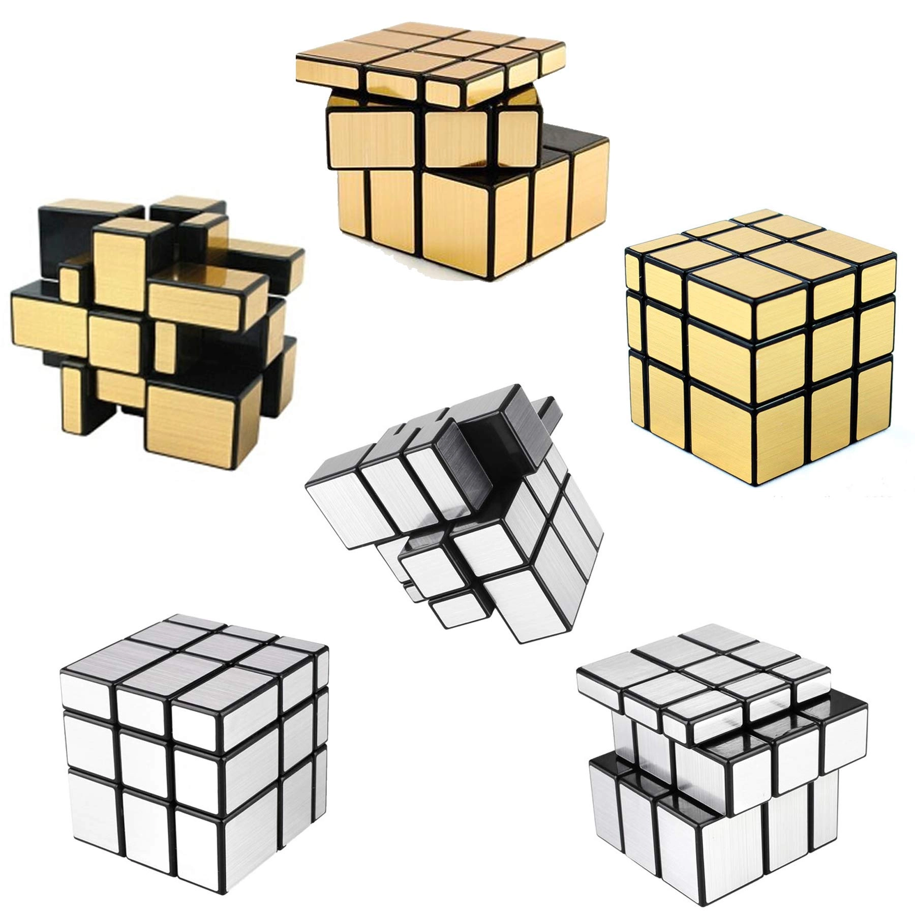 Liberty Imports Mirror Cube - 3x3x3 6 Pack