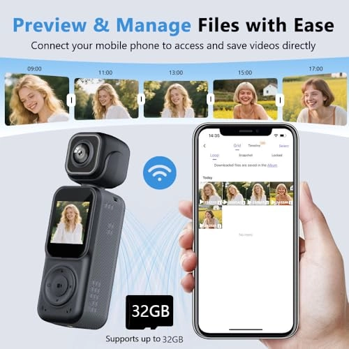 Thumb Action Camera - 4K 32GB