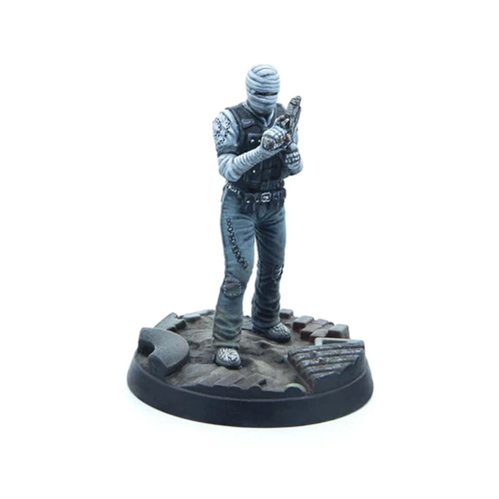 Bethesda Burned Man - Fallout: Wasteland Warfare - 32mm Unpainted Resin (MUH052151)