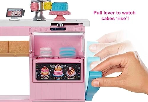 Cake Decorating Playset - Blonde Doll Baking Counter