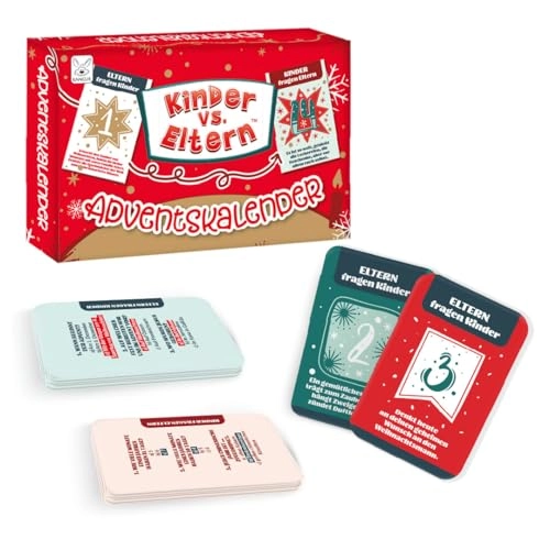 Card Game Family Quiz - Advent Calendar 144 Questions (German)