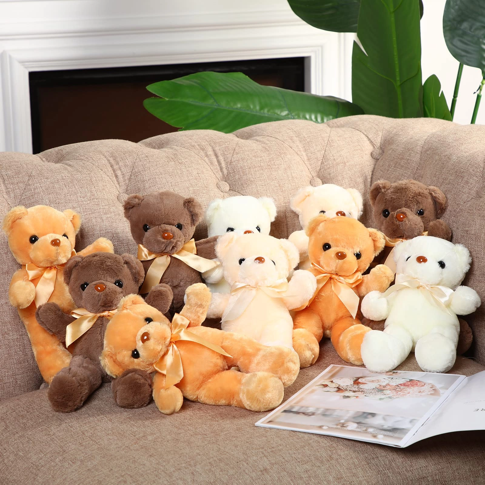 Teddy Bears - 10 Pcs 12 Inch