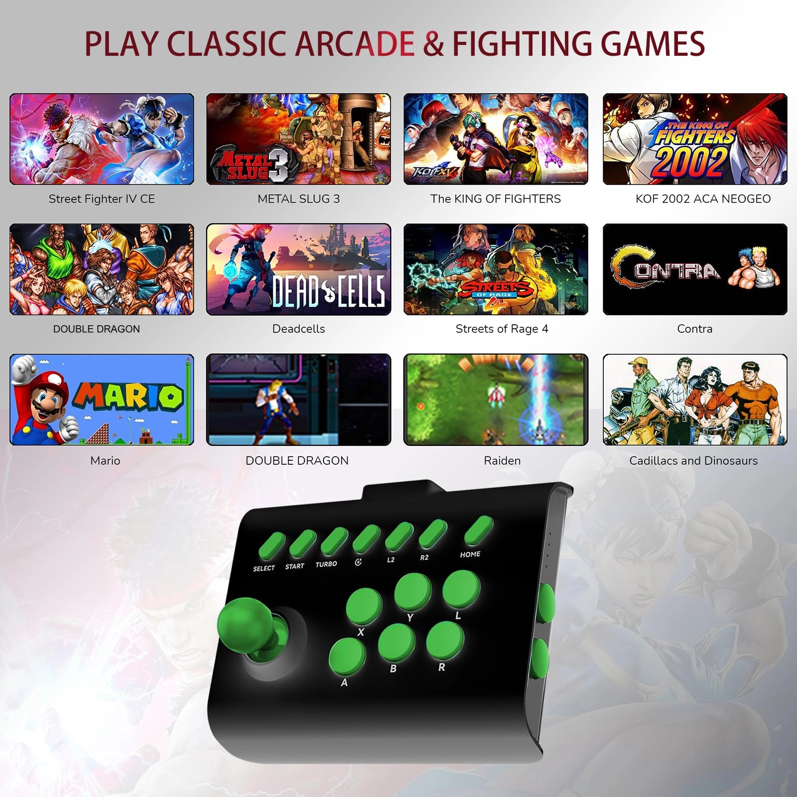 Arcade Fight Stick - Black