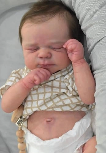 Pascale Reborn Baby Doll - 18 inch Vinyl sleeping Ages 3+