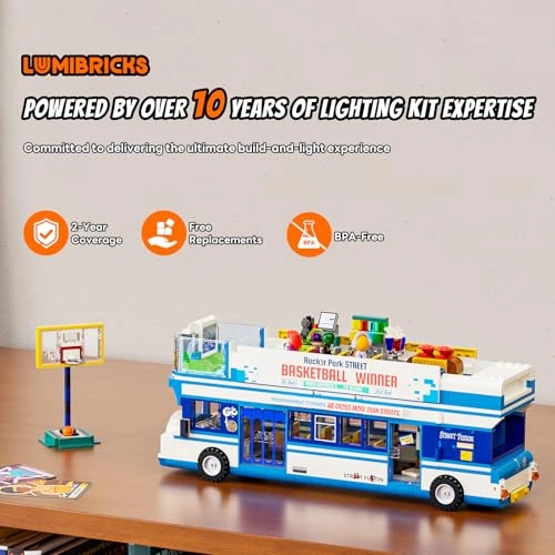 Street Fusion Streetball Tour Bus - 1170 pcs