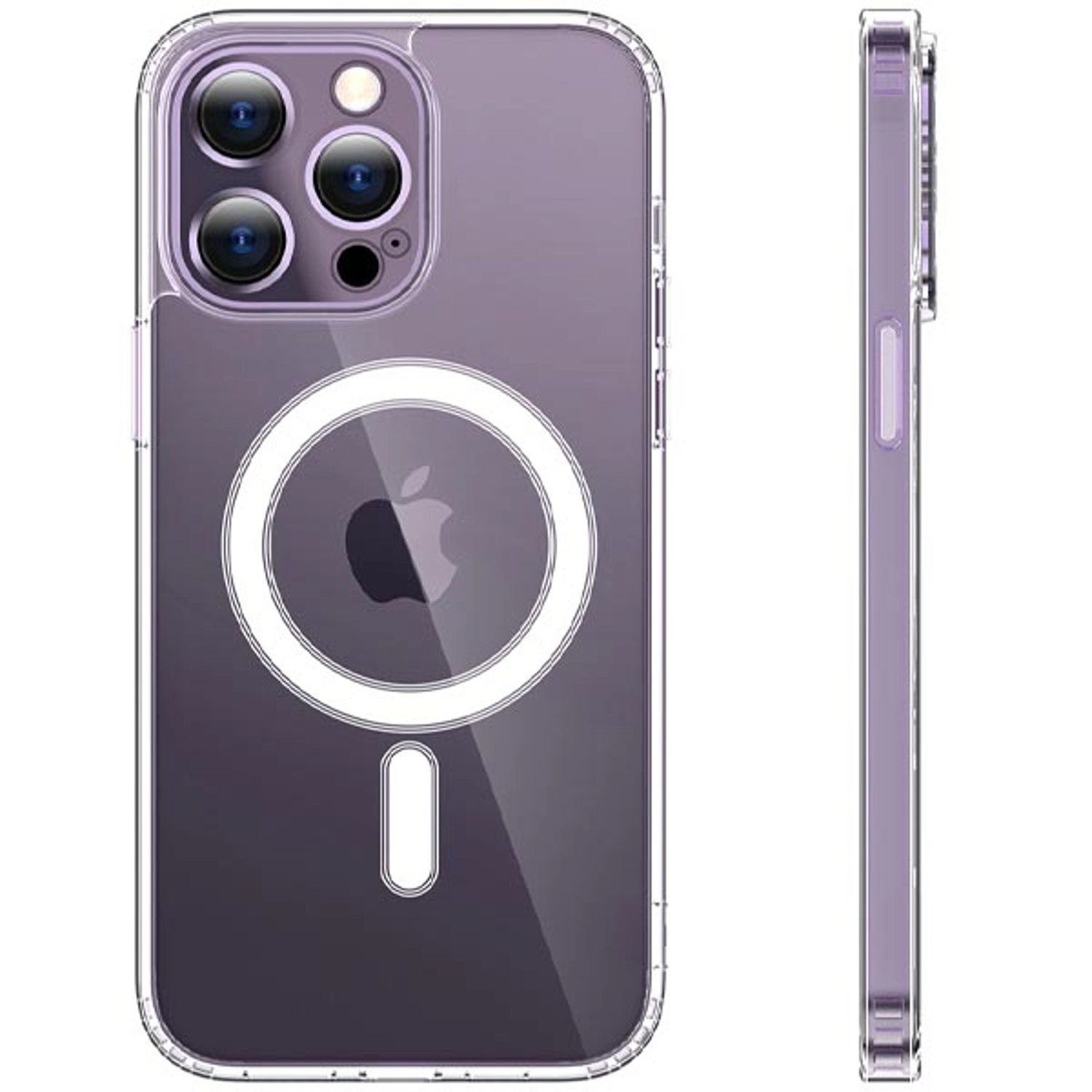 glassology Case iPhone 14 Back Case with MagSafe for iPhone 14