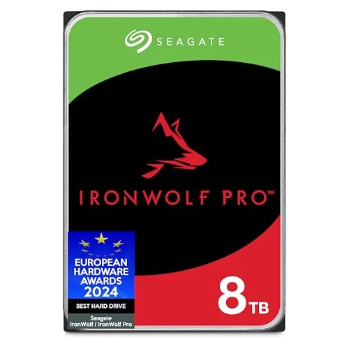 IronWolf Pro 3.5" 7200rpm 256MB SATA III (ST8000NT001) - 8 TB
