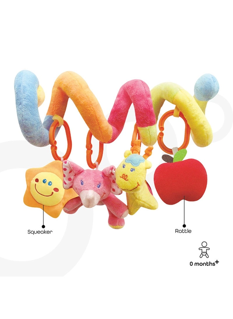 Spiral Activity Hanging Animal Toys - 0 Months Above