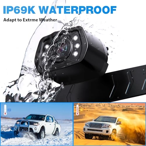 Wired Backup Camera - Night Vision Wired 1080P