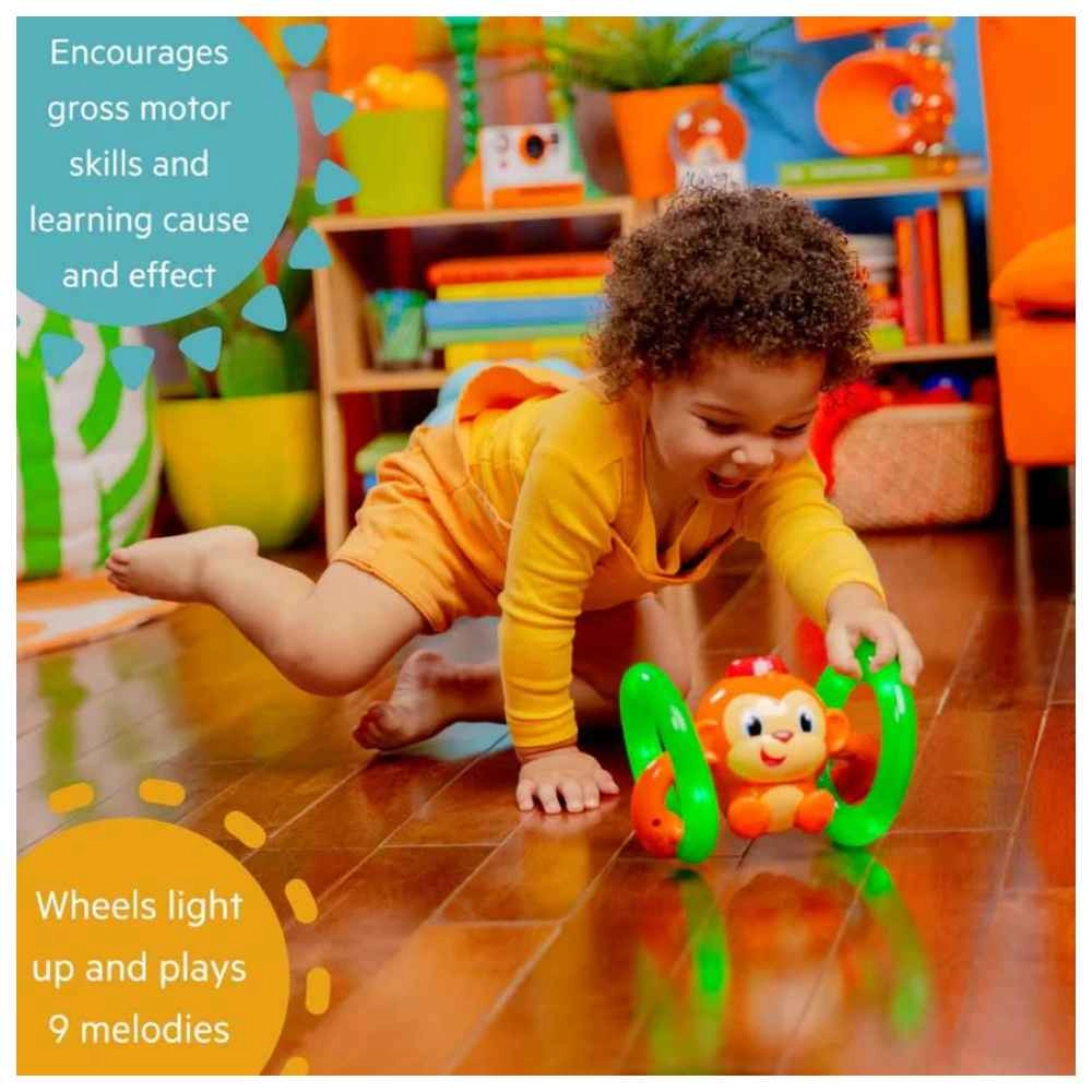 Lights, Lights Baby Roll & Glow Monkey - 6 months