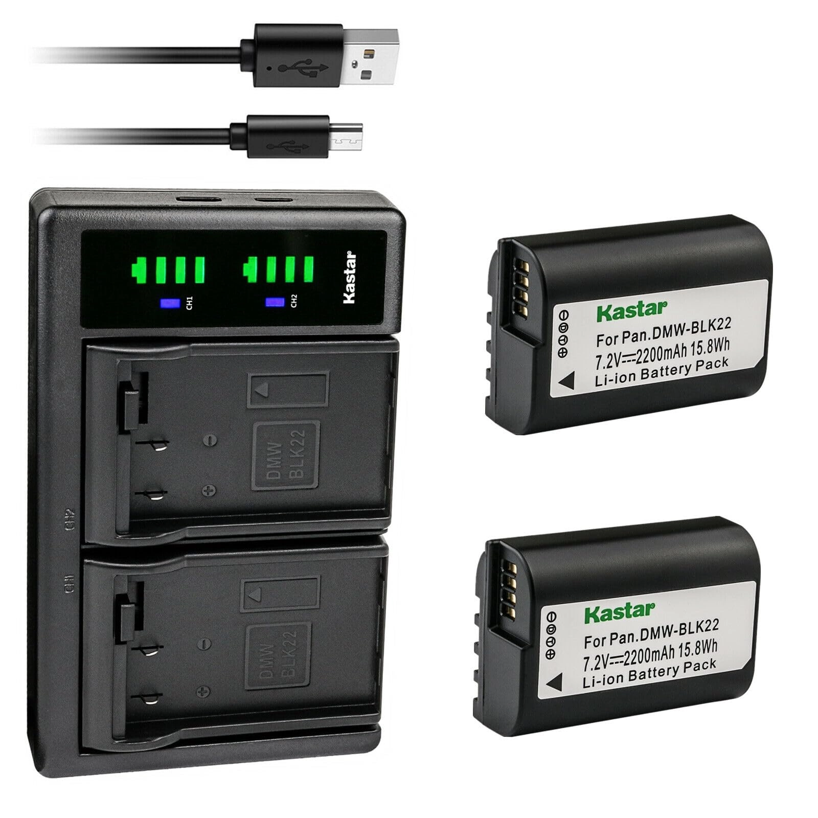 DMW-BLK22 - 2200mAh + LTD2