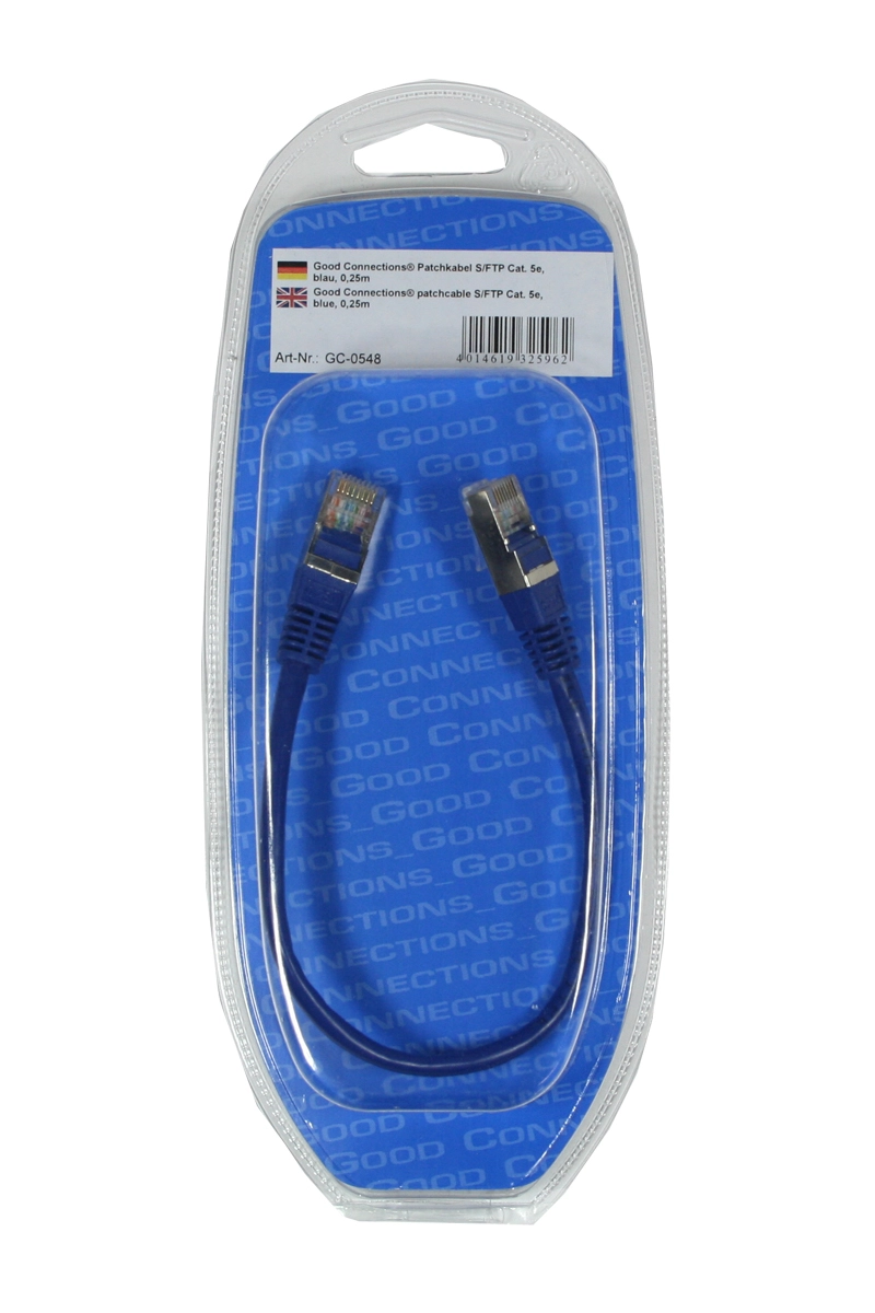 Cat.5e Ethernet LAN Patch Cable - 0.25 m