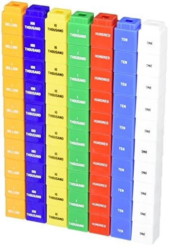 Didax Unifix Cube Place Value - Grades 2-5 70 pieces