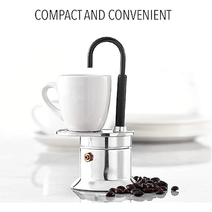 Moka Pot Mini - 1 Cup 50Ml Single Spout