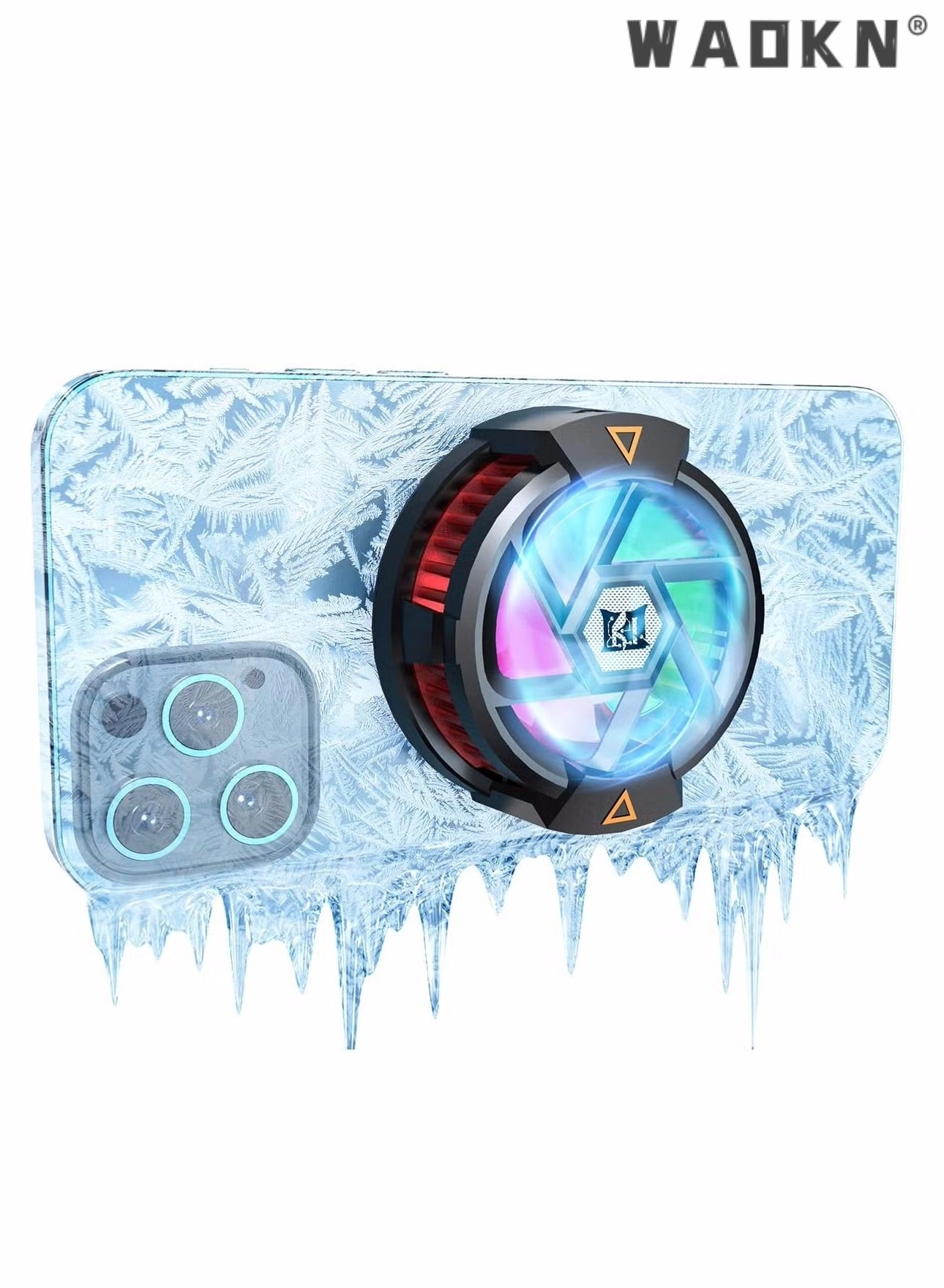 WAOKN Mobile Phone Cooler - MagSafe Compatible Semiconductor Cooling