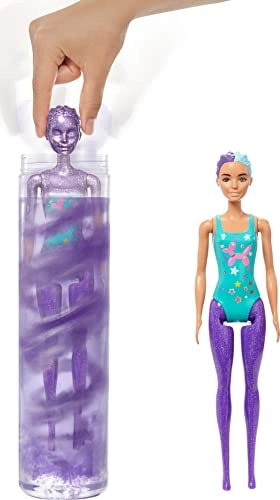 Barbie Color Reveal Doll - Glittery Purple Ages 3+
