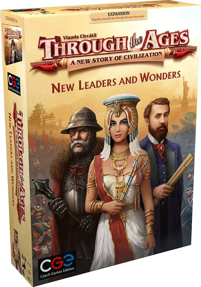 CGE Czech Games Edition Through The Ages: A New Story of Civilization - New Leaders & Wonders