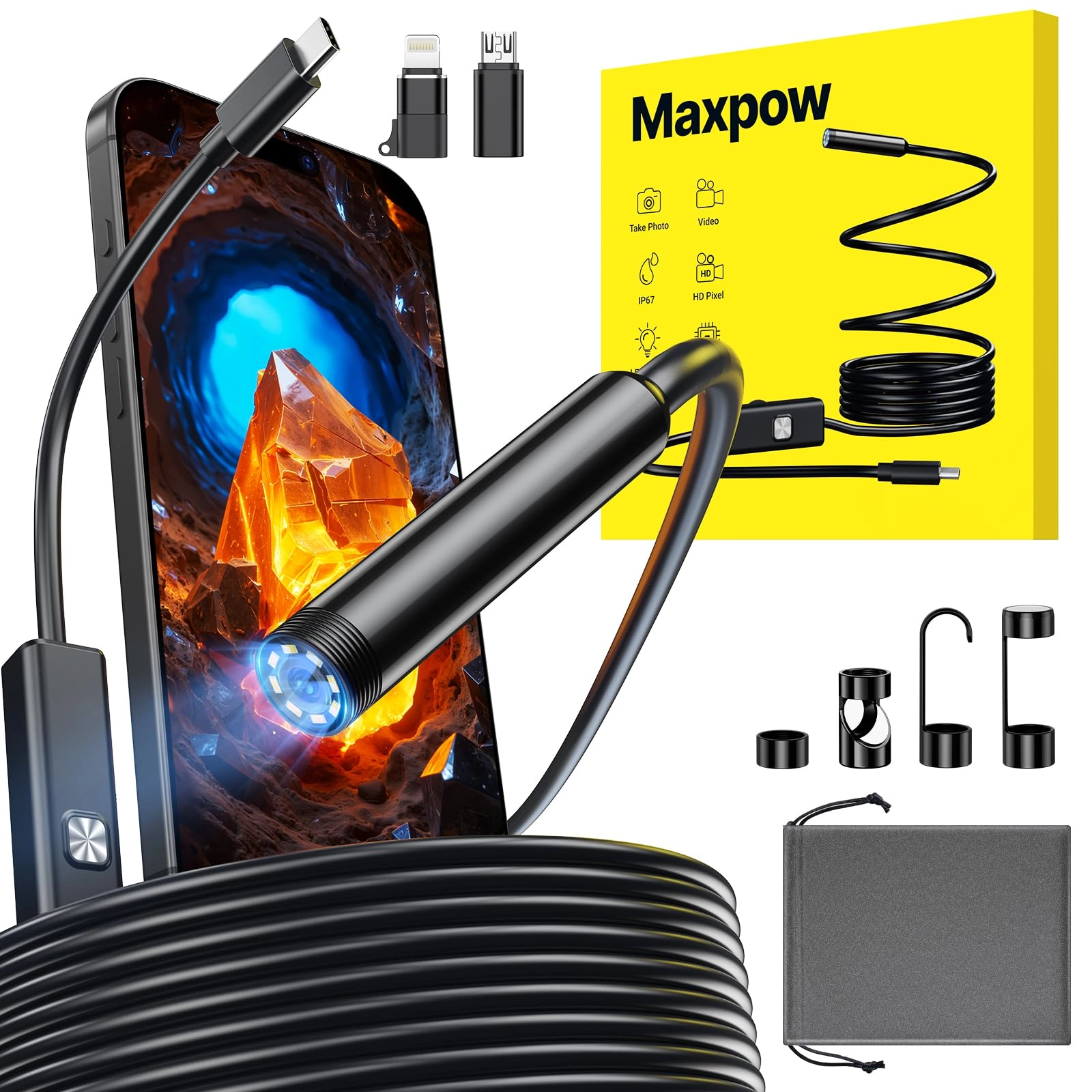 Endoscope Inspection Camera - 6.9mm 5m