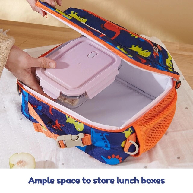 Lunch Bag - Dino Blue 5.5L