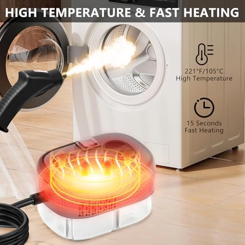 Handheld Steam Cleaner - 3 BAR 1.2L