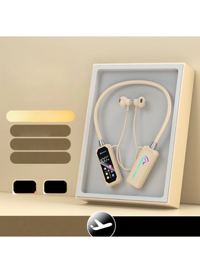 Digital Noise Cancelling Neck Hanging Wireless Earphone