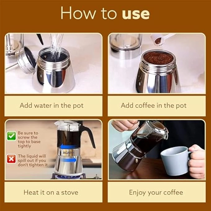 Imperial Moka Pot - Stovetop Induction