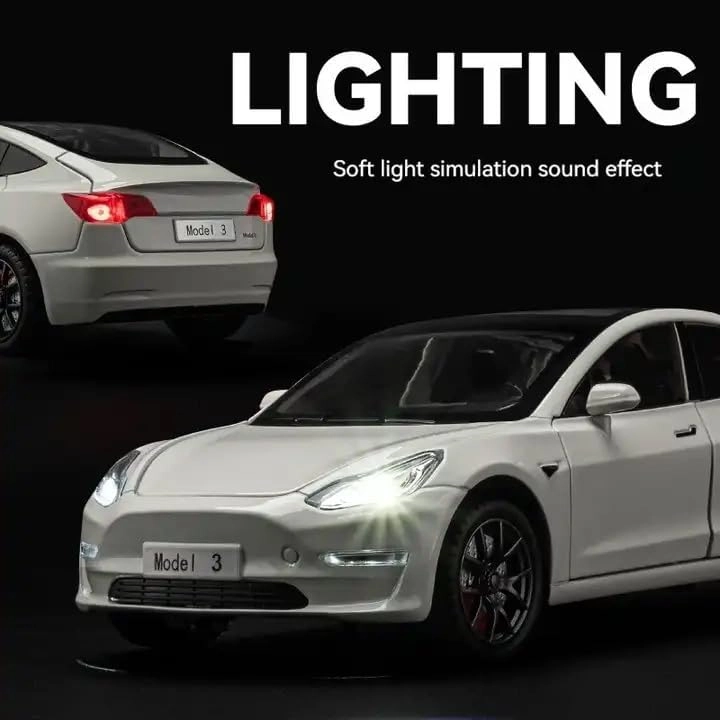 Tesla Model 3 - 1:24 Scale 1 pcs