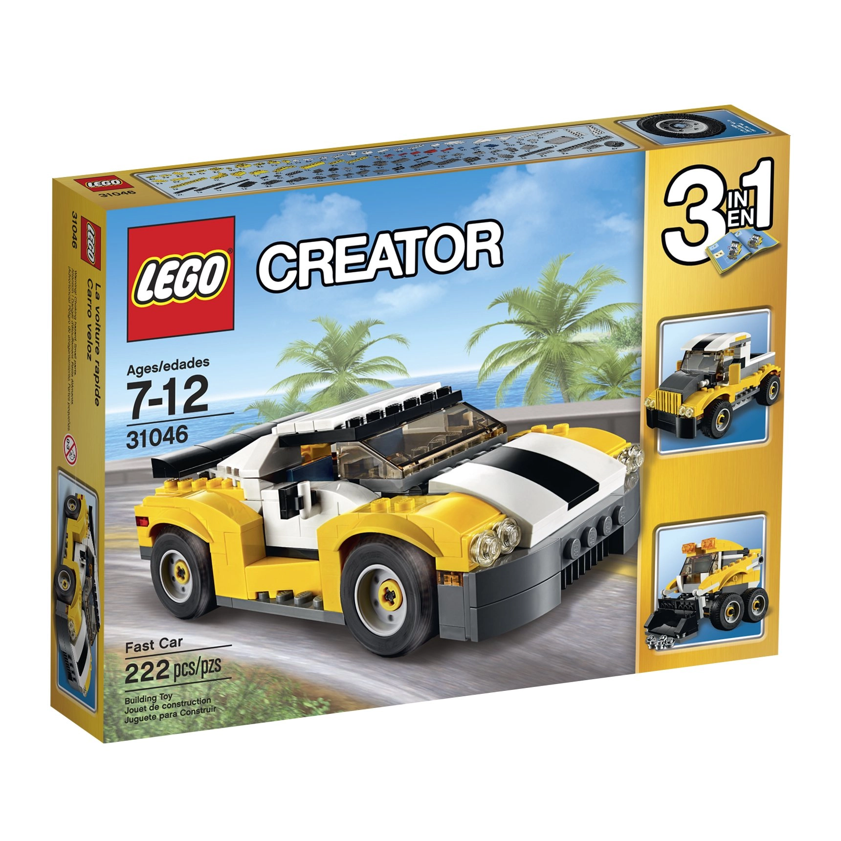 LEGO Fast Car (31046) - Vehicle