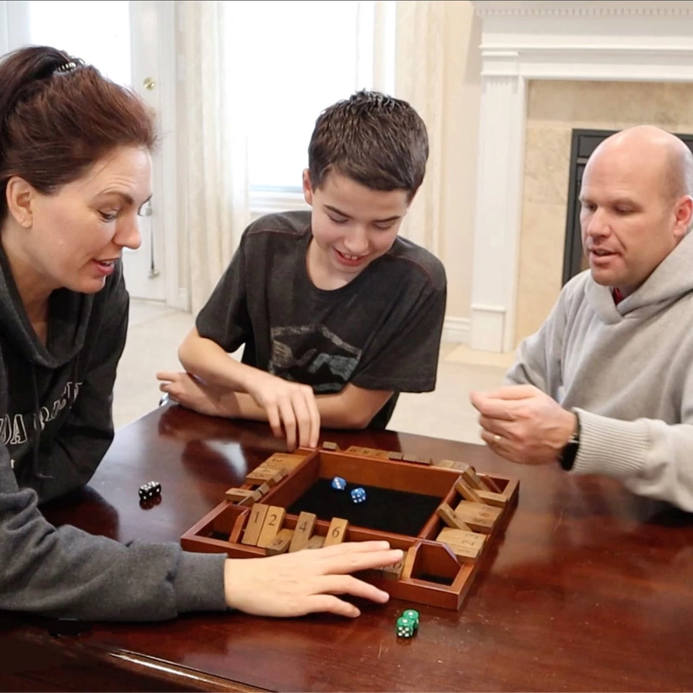 Shut The Box - Walnut Stain