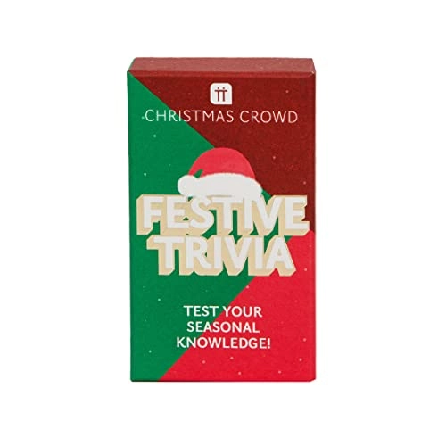 Christmas Festive Trivia Quiz Game - 50 cards Card Game