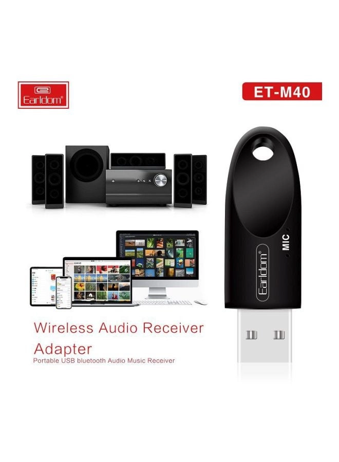 ET-M40 Wireless Bluetooth Audio Receiver 5.0