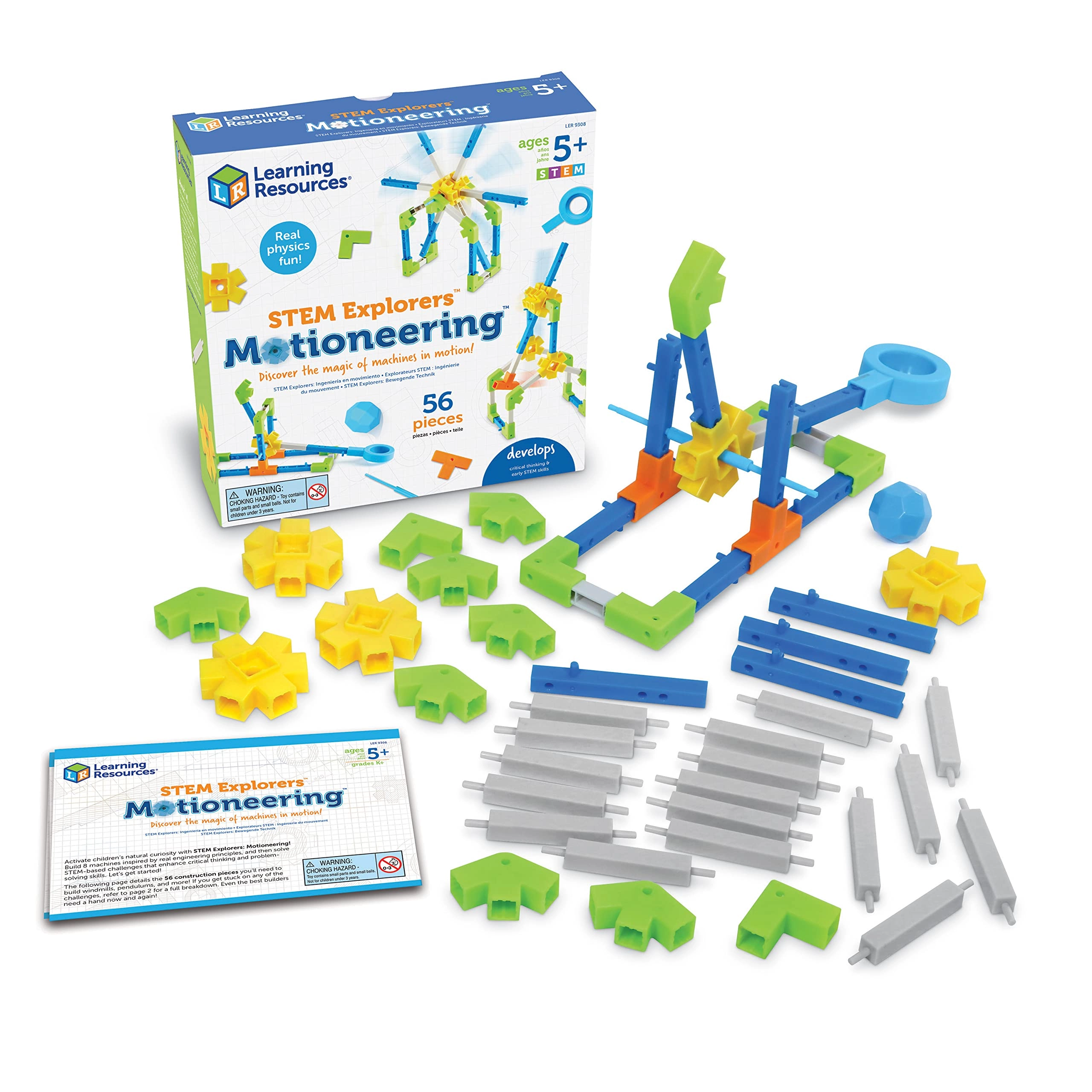 Learning Resources STEM Explorers Motioneering Engineering - 5 - 9 years 56 pieces