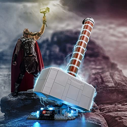 Led Light for LEGO Marvel Thor's Hammer 76209 - Plastic 1