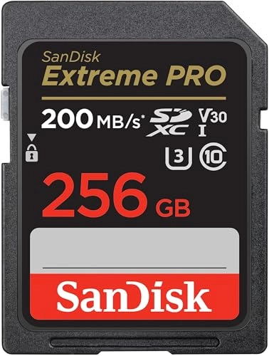Extreme Pro SD UHS I 256GB