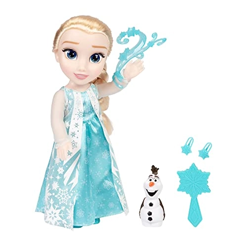 Elsa Doll - Sings Let It Go + Olaf Figure Ages 3+