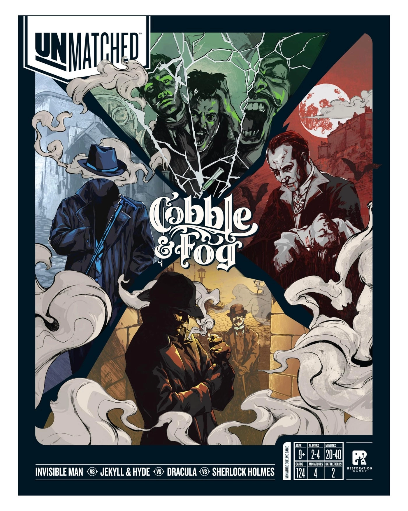 Unmatched: Cobble Fog - Heroes Expansion