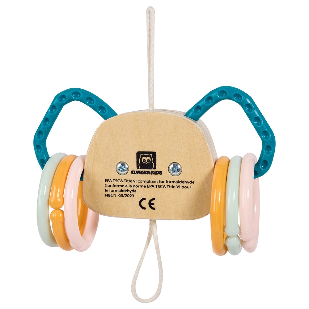 Cucu Teether Koala - Wood, silicone and plastic.