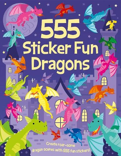 Gemini Books Group Ltd Dragons Activity Sticker Book 555 pcs