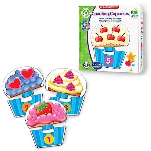 My First Match It! Counting Cupcakes - 4 - 5 years 15 pieces
