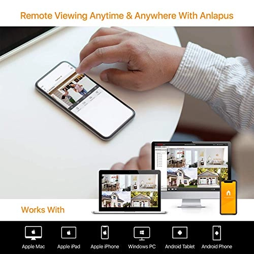1080P Security Camera Set - 2TB 8CH