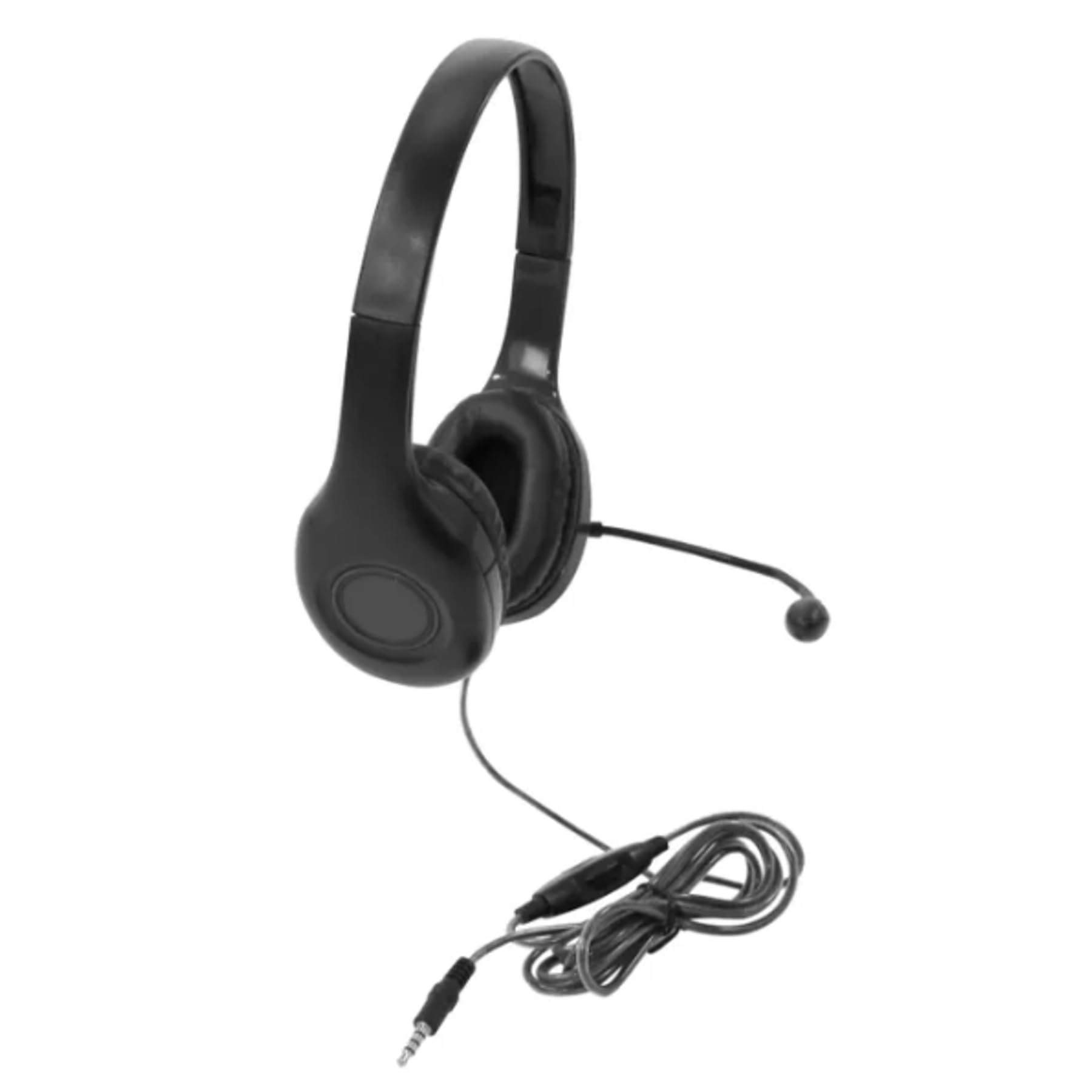 Caliphone International On-Ear Headset with Gooseneck Microphone - Wired Headset