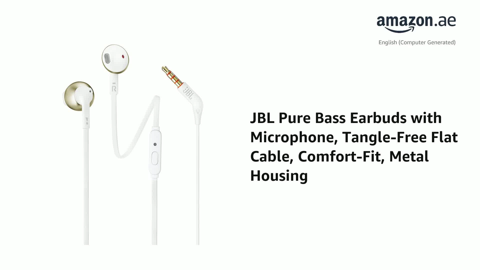 T205 Wired Earbud