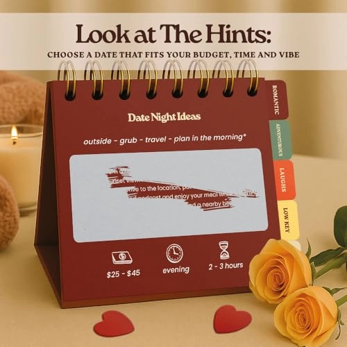 Date Night Ideas Flipbook - English Adult